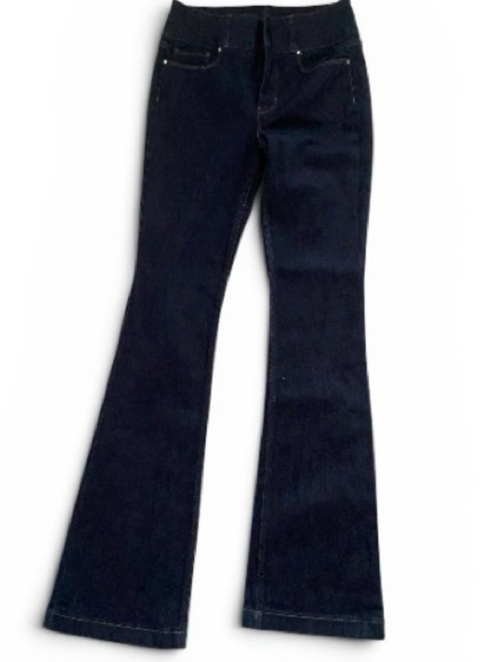 White House Black Market Skinny Flare Dark Blue Women's Bootcut Jeans size 2R